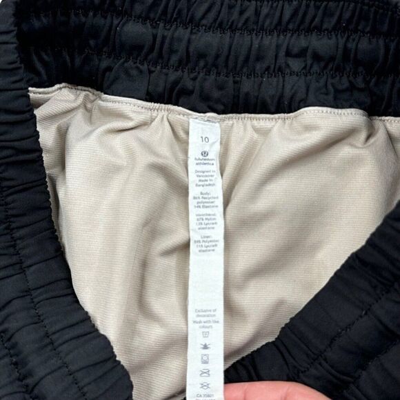 Lululemon Tracker Short Mini Warp White Black - Picture 6 of 14